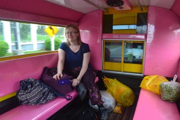 Inside the songthaew